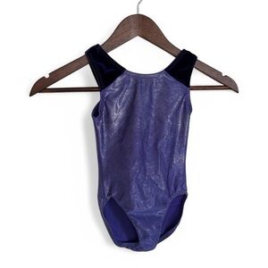 Child’s Shimmering Purple Leotard